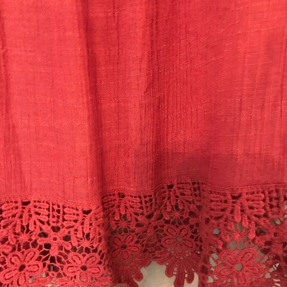 Peasant blouse burnt orange - Picture 2 of 3